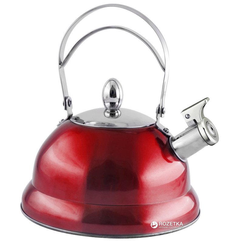 Чайник LORA NS11KET із свистком 3 л Червоний (H11-005)